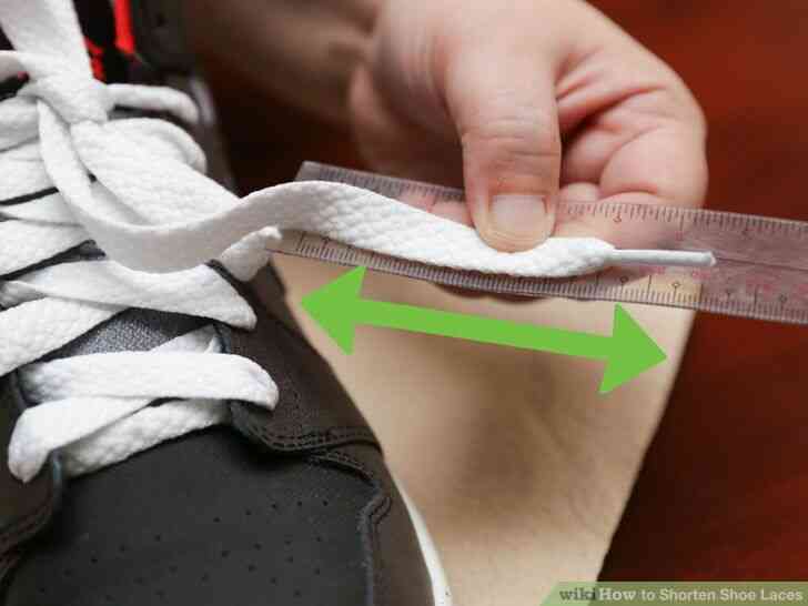 Image intitulée Raccourcir Lacets de Chaussures de l